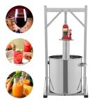 Stainless Steel 9.51 Gal Fruit Wine Press