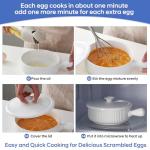 EliteVibe Microwave Egg Cooker for Quick Scrambles