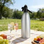 Portable Aluminum Sparkling Water Maker - 1L