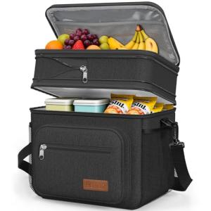 HOTOR Insulated Lunch Box - Portable Cooler Bag