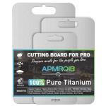 Titanium Cutting Board Set - 3 Heavy-Duty Boards