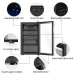 Erivess Mini Beverage Fridge for Soda and Beer