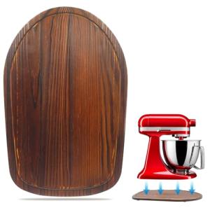 Pine Wood Mixer Slide Caddy for KitchenAid