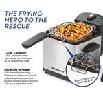 Elite Gourmet 800-Watt Electric Deep Fryer