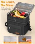 HOTOR Insulated Lunch Box - Portable Cooler Bag