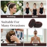 10-Pack Medium Hair Bun Maker Tools