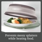 Tovolo Microwave Care Kit with Food Cover and Cleaner