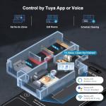 MAMNV 3-in-1 Robot Vacuum and Mop with Smart Navigation