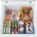 Adjustable Freezer Organizer with Mesh Dividers