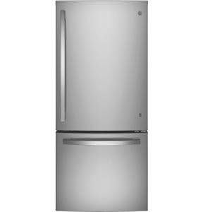 GE 21 Cu. Ft. ENERGY STAR Bottom-Freezer Fridge