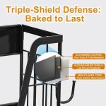 Magnetic Refrigerator Shelf Baskets - 2 Pack