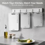 Titanium Cutting Board Set - 3 Heavy-Duty Boards