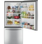 GE 21 Cu. Ft. ENERGY STAR Bottom-Freezer Fridge