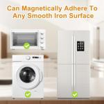 Magnetic Refrigerator Shelf Baskets - 2 Pack