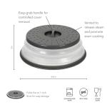 Tovolo Microwave Care Kit with Food Cover and Cleaner
