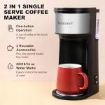 Ranbomer 2-in-1 K Cup Coffee Maker
