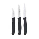 HENCKELS 3-Piece Paring Knife Set, Black