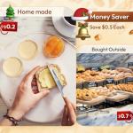 Gelbira Sandwich Cutter and Sealer for Kids