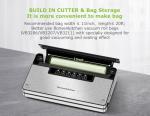 Bonsenkitchen Stainless Steel Vacuum Sealer Machine