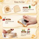 Gelbira Sandwich Cutter and Sealer for Kids