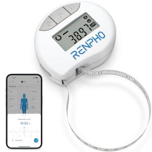 RENPHO Smart Body Measuring Tape with Bluetooth App