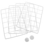 Adjustable Freezer Organizer with Mesh Dividers