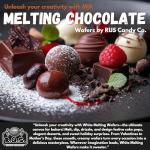 Milk Chocolate Melting Wafers for Dipping and Baking