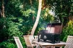 PIT BOSS Table Top Wood Grill with Temp Control