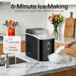 Portable Nugget Ice Maker for Home and RV