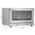 KoolMore 23" Countertop Convection Oven, Stainless Steel