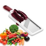 Adjustable Stainless Steel Mandoline Slicer with Comfort Grip