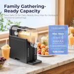 Ice-Free Slushie Maker with Real-Time Temp Display