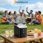 Portable Nugget Ice Maker for Home and RV