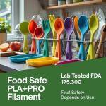 Cyan PLA+PRO 3D Printer Filament, 1.75mm