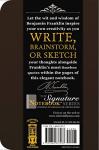 Benjamin Franklin Signature Notebook for Creative Thinkers