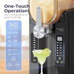 Ice-Free Slushie Maker with Real-Time Temp Display