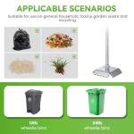 Manual Trash Compactor for Kitchen and Garden