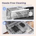 Ice-Free Slushie Maker with Real-Time Temp Display