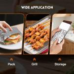 Insulated Foil Sandwich Wrap Sheets, 100 PCS