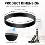 Bissell Vacuum Replacement Belt 2-Pack