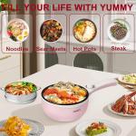 Dezin Electric Hot Pot and Steamer, 1.5L