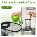 OLIXIS Slow Cold Press Juicer with Wide Feed Chute
