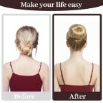 10-Pack Medium Hair Bun Maker Tools