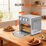 OLIXIS 5-in-1 Air Fryer Toaster Oven Combo