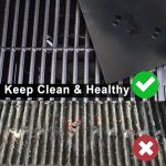 GRILLART Nonstick BBQ Grill Mats - Set of 2