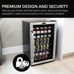 Whynter 136-Can Beverage Mini Fridge with Lock