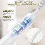 Hiwoor Waterproof Electric Crevice Cleaning Brush