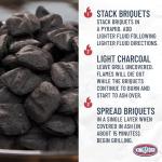 Kingsford Original BBQ Charcoal Briquettes, 16 lbs