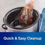Reynolds Slow Cooker Liners, Fits 3-8 Quarts