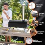 PIZZELLO 16" Outdoor Multi-Fuel Pizza Oven